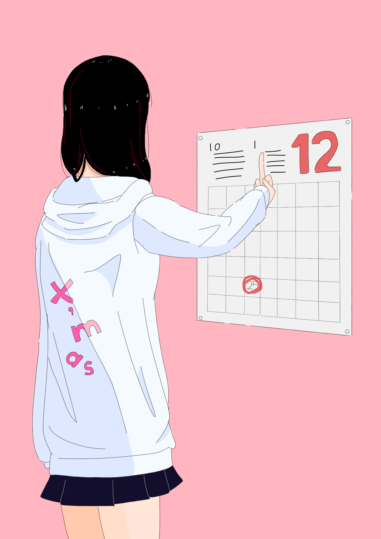 クリぼっち Ibispaint