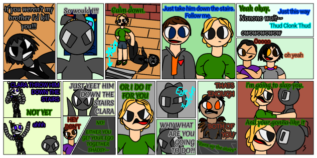 I'll Do It.(Shadsy&Clara)half fnaf comic