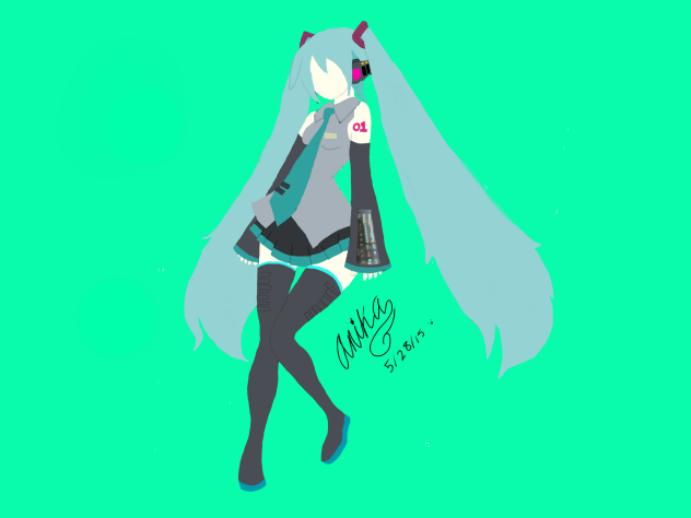 My First Piece of Art on Ibis - ibisPaint