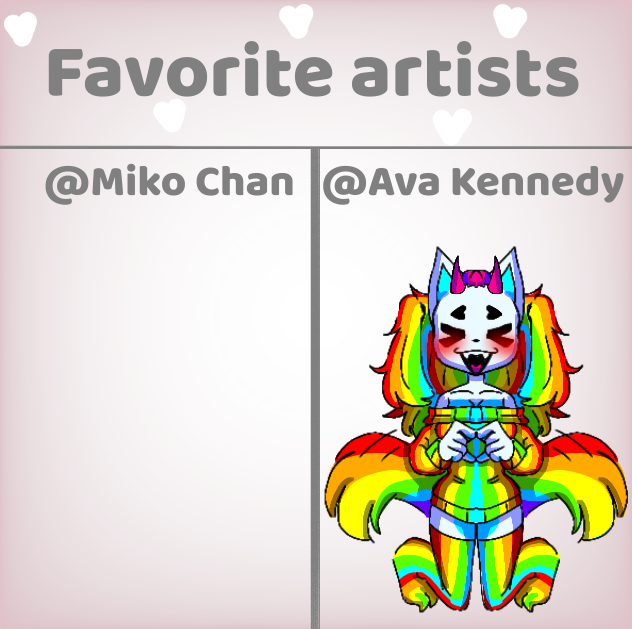 Shota's Fav ARTISTS!!
