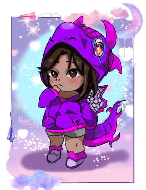Okami in chibi form