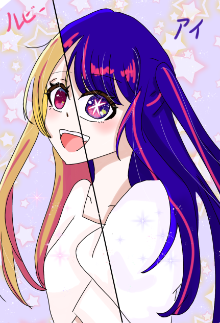 星野母娘　色付けバージョン