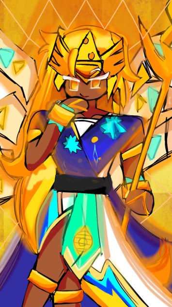 Golden cheese Cookie's Costume!