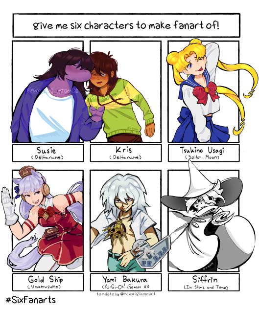 #Sixfanarts