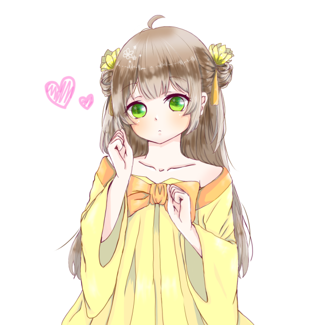 ココアコーラさんの線画を塗らせていただきました！