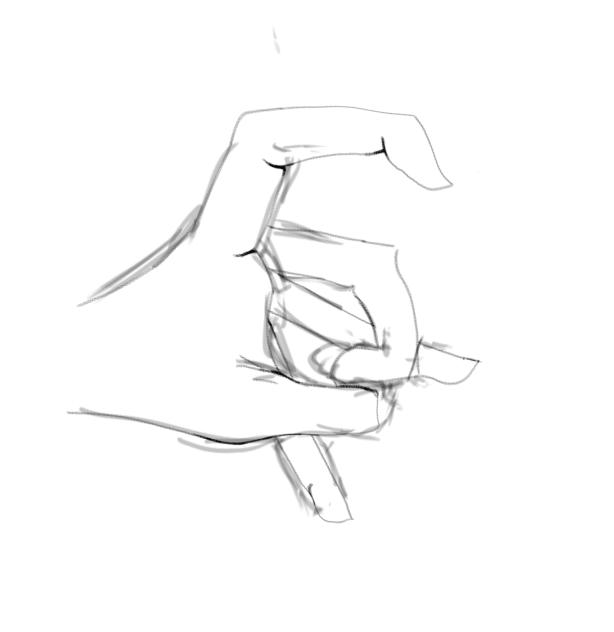 67 hand sketch