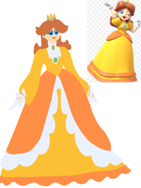 Fantasy Princess Daisy Design