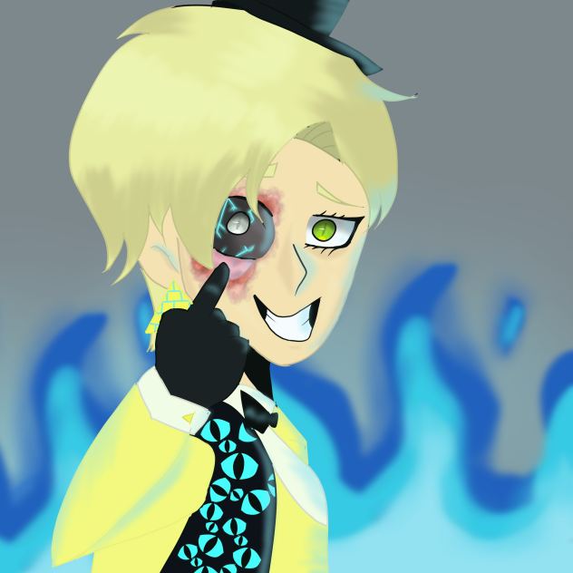 Under His Eyepatch TW eyestrain, burn