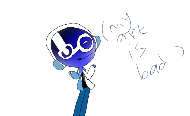 my new oc (STEAM social media humanized)