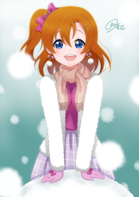 一緒に雪だるま作ろうよ！