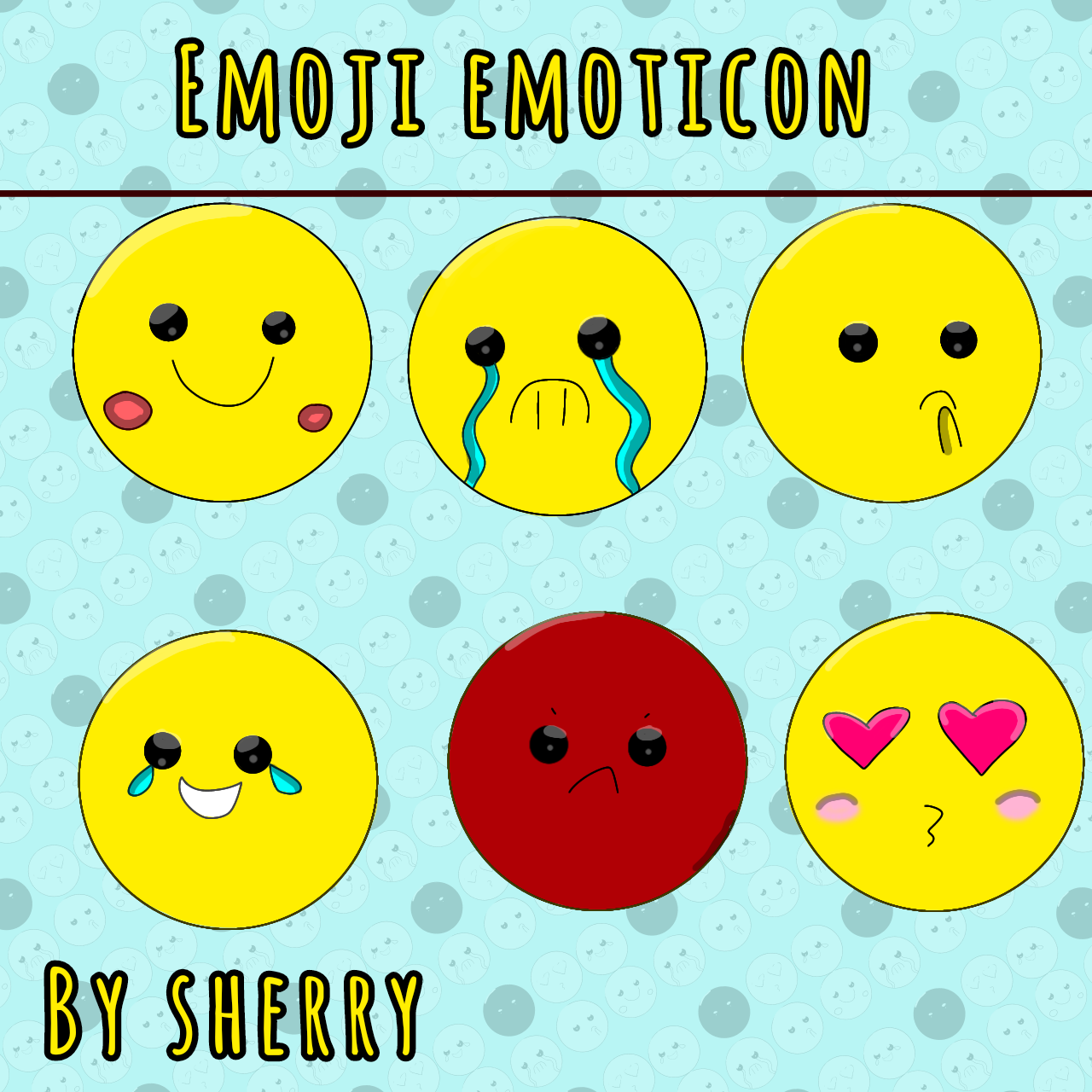 So cute emoji ibisPaint