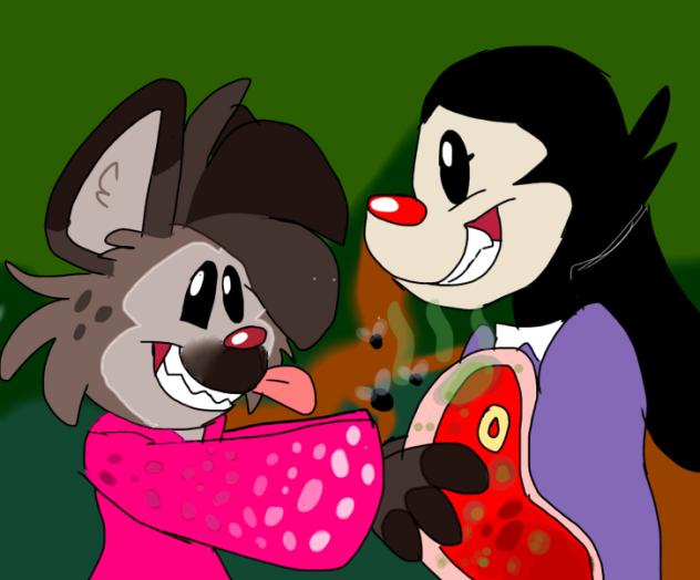 Haylie gives Mara a moldy steak 🤢🥩 🩸💀🪰