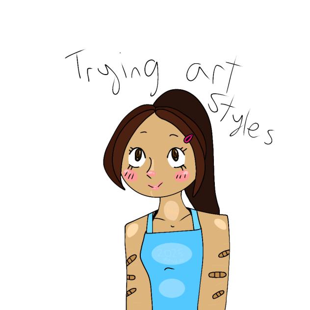 Trying art styles pt.1 AnimalCrossingish