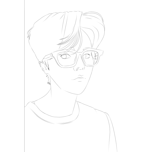 Go Sang Gil Lineart
