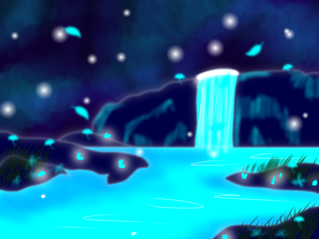 Waterfall - ibisPaint