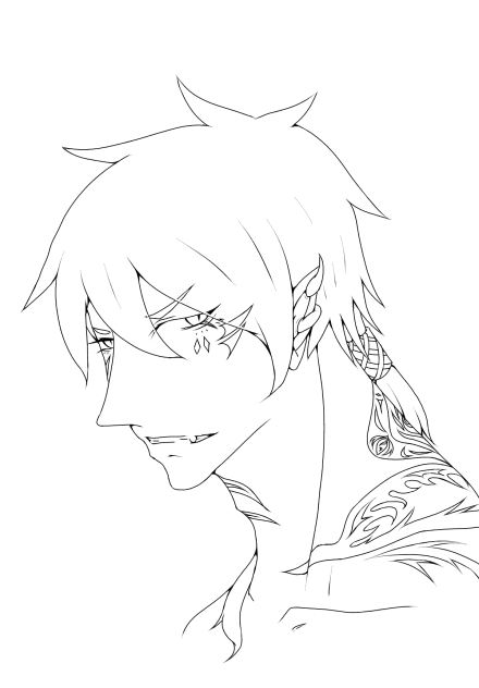 無題87【線画】