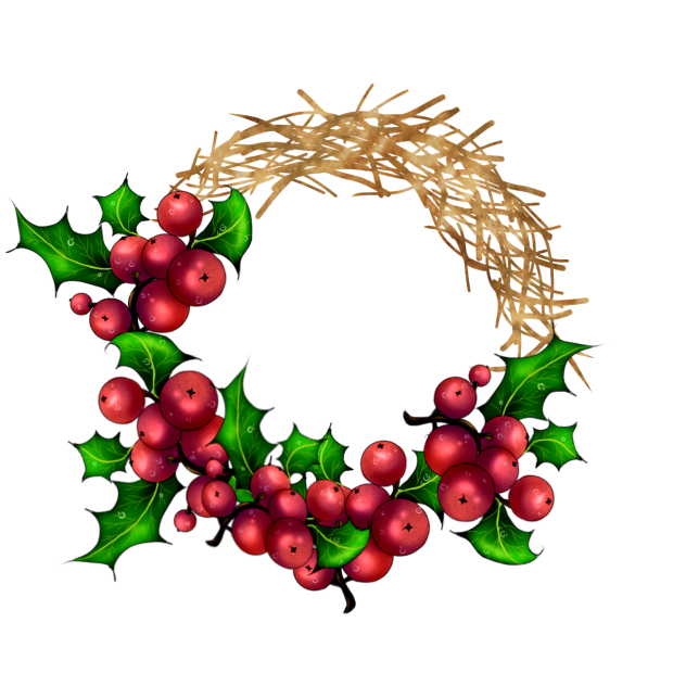 fruit wreaths
