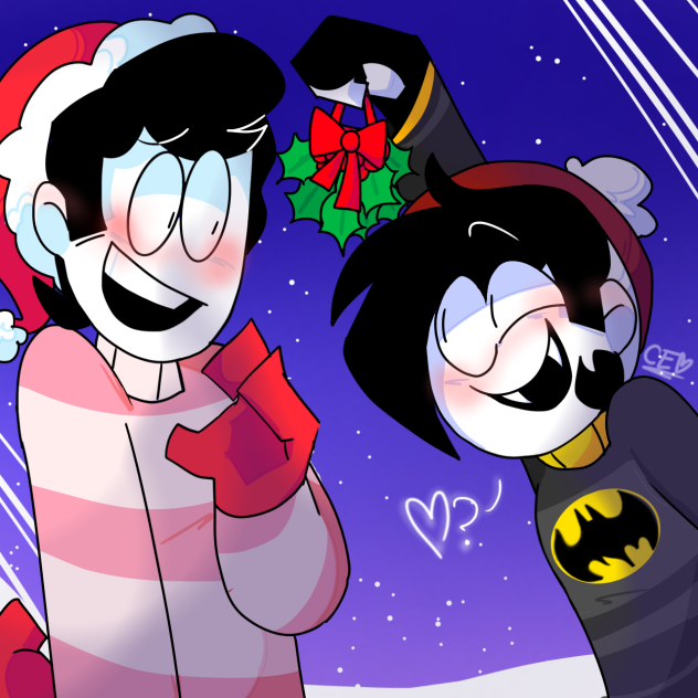 Mistletoe (Kevin x streber lol)