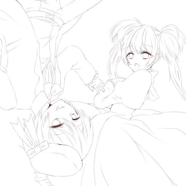 線画塗って欲しいです