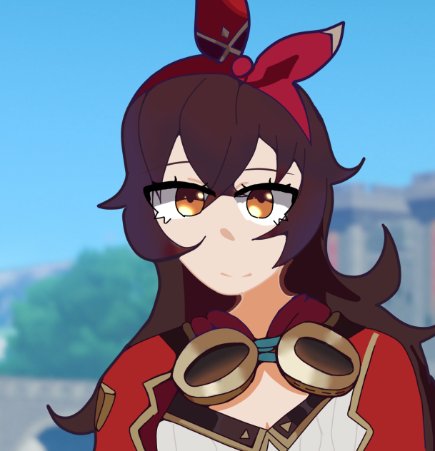 Amber from genshin impact - ibisPaint
