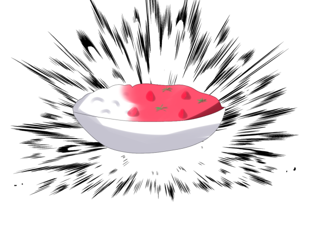いちごカレー٩( ᐛ )و