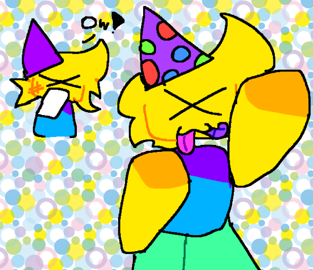 Old party noob art