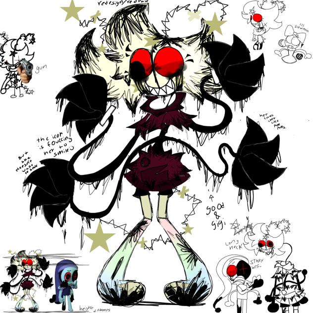 my Dandys world oc's twisted form stary