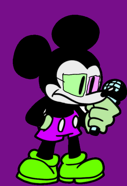 neon mouse yaptım
