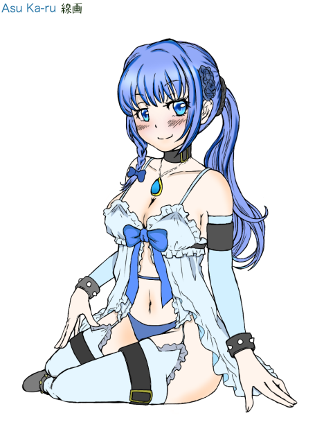 Asu Ka-ruさんの線画お借りしました