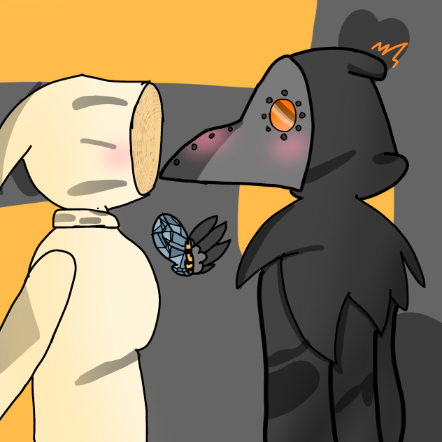 Medieval plague, doctor, and beekeeper