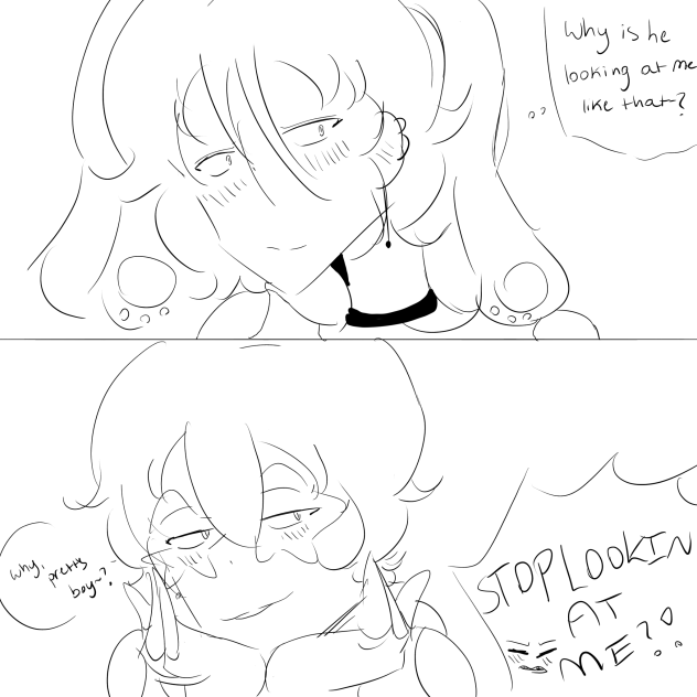 A doodle of boredom 😭✨