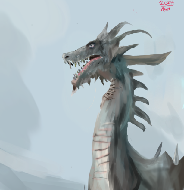 realism again! but a dragon!