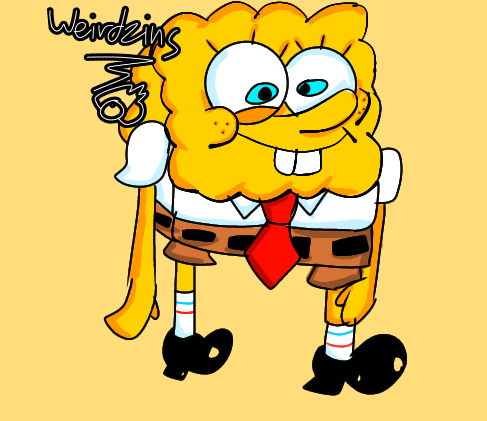 spongebob in my style