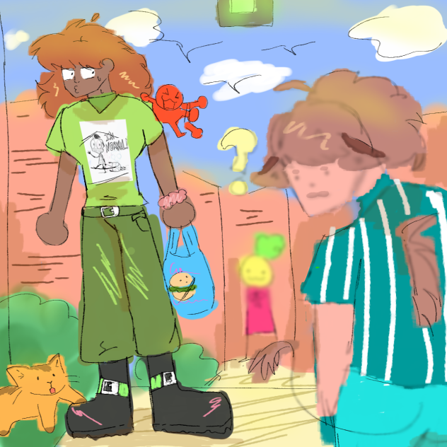 staring