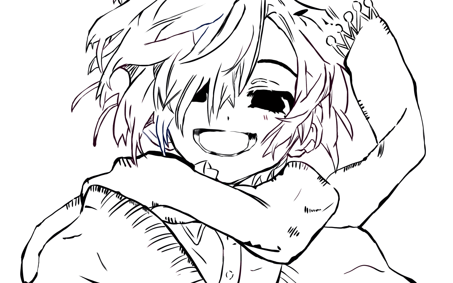 ミツバ 線画 - ibisPaint
