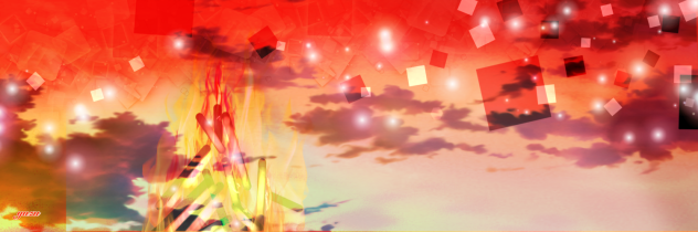 フリーヘッダー焚き火(Twitter)