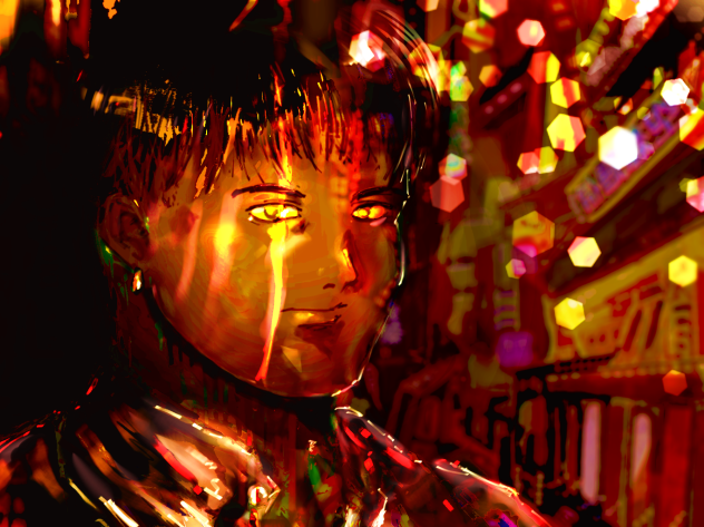 夜に融ける