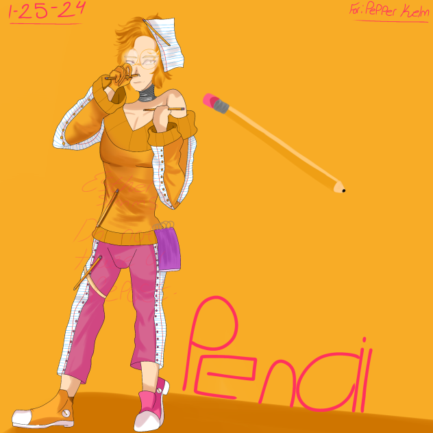 [RQ] - Pencil as a person