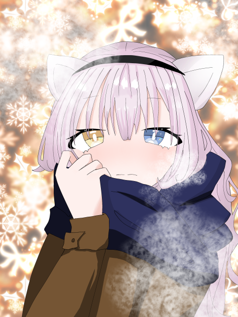 クリスマス要素は飛んでいきました