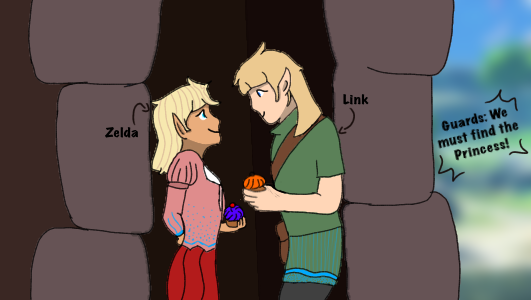Zelda and Link My Au