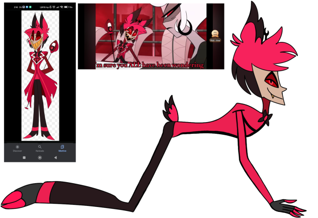 Alastor on all fours