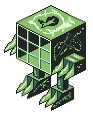 🤖 Monster Kardus ~  Pixel art