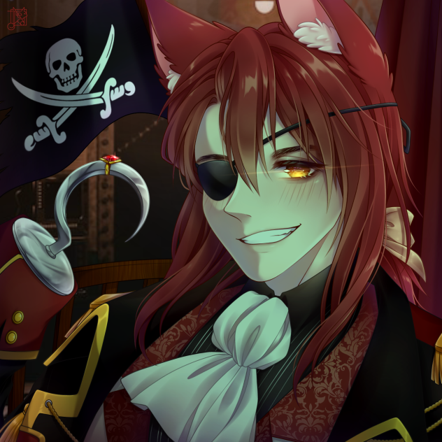 Foxy FNAF-speedpaint-ibis drawing