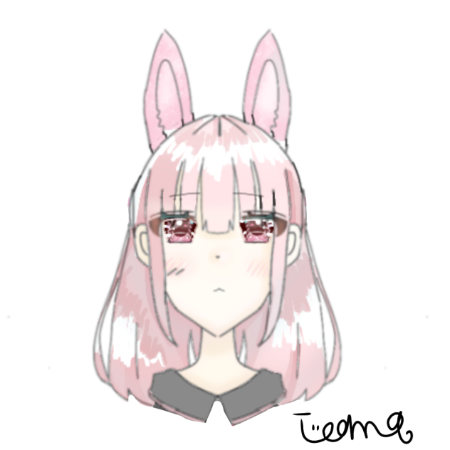 メイドウサギ（顔だけバージョン）