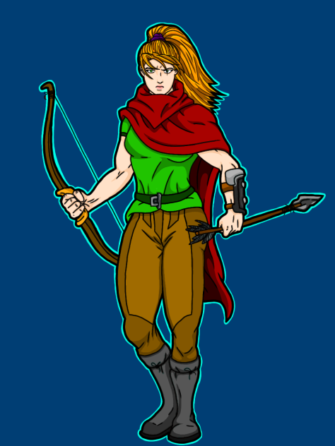 Alex, minecraft (comic).