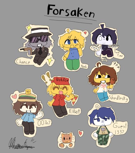 Doodles Forsaken ^^!