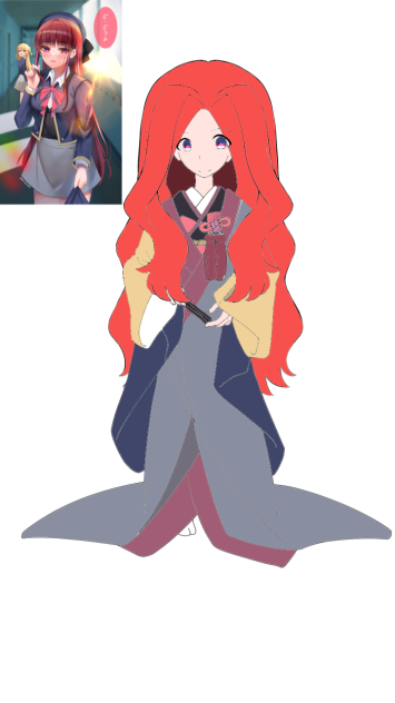 Kana kimono - ibisPaint