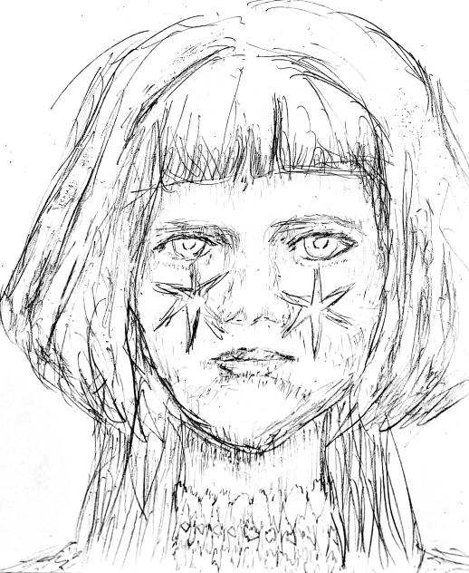 auroraさんを描いてみた