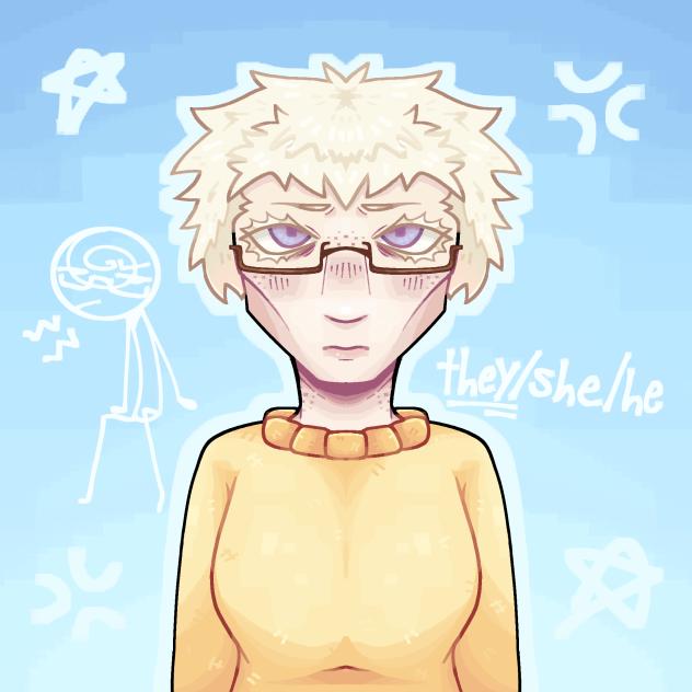 my oc humanized p3!