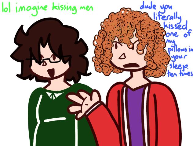 unnamed homosexual men !!